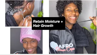 Hair Growth + Moisture with the Afro Steam Cap