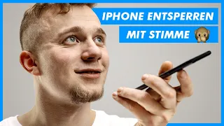 iPhone entsperren mit Stimme und ohne Code - Auch mit Maske ✅