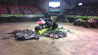 Bigfoot 19 freestyle at Monster X