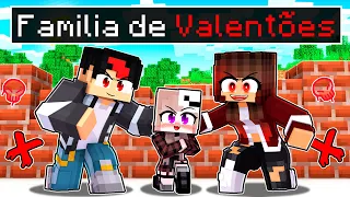 LAYSA foi ADOTADA pela FAMÍLIA DE VALENTÕES no MINECRAFT!