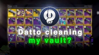I cleaned up my Destiny 2 vault before Lightfall (with Datto?)