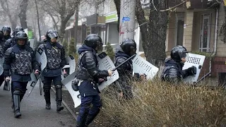 Unruhen in Kasachstan: Sicherheitskräfte erhalten Unterstützung von Militärbündnis OVKS