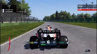 F1 2021 - IMOLA First lap in the White Bull