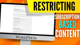 Creating a Paid Articles Site With Subscriptions | WordPress