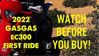 GASGAS ec300 FIRST RIDE IMPRESSION