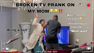 Broken TV prank on my Venda Mom😬😱(MUST WATCH!!)
