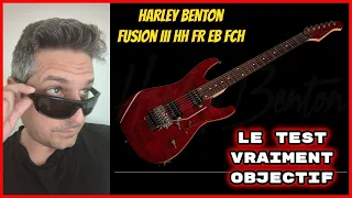 TEST EN VRAI : guitare Harley Benton Fusion III HH FR