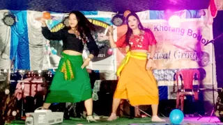 #Tulung Tulung Cover dance👯By Two Beautis Tiyari & Sourabhee Debbarma|| Swlwkjak Khorang Bodol||