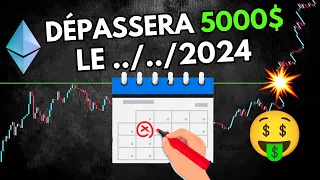 À QUELLE DATE ETHEREUM DÉPASSERA-T-IL son ATH à 4800 $ ? 📆 POTENTIEL X3 EN UN AN💥