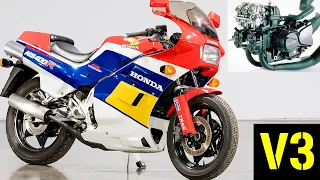 Honda NS400R - Спортбайк с Двигателем V3 !