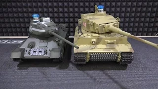 Переделка Тигра в инфракрасный бой ... Р/у танк Taigen German Tiger I KIT