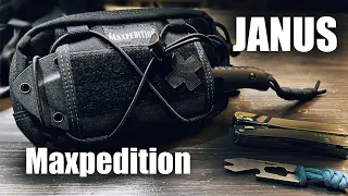 ОБЗОР EDC Подсумок Maxpedition JANUS, расширяет функционал снаряжения!