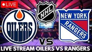Edmonton Oilers vs New York Rangers 1-4 Highlights | NHL Game Live Watchalong