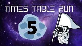Times Table Run - Multiply by 5 Practice Brain Break Game