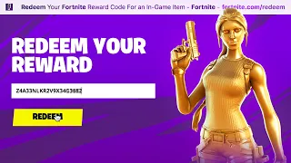 YOU CAN NOW REDEEM THIS FREE REWARD CODE IN FORTNITE!