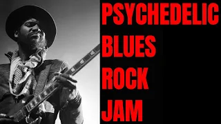 Psychedelic Future Blues Rock Jam | Guitar Backing Track (D Minor)