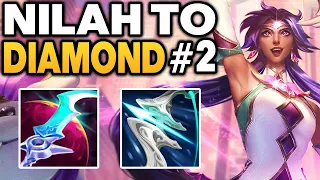 How to Play Nilah in Silver - Nilah ADC Unranked to Diamond #2 - Nilah ADC Gameplay Guide