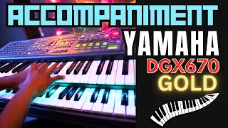 Yamaha DGX 670 Piano 🎹 Keyboard Fingered Accompaniment Function Demo