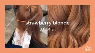 How to Create Strawberry Blonde Pieces with Color Touch | Wella Professionals