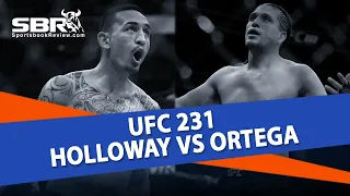 UFC 231 Picks: Ortega vs Holloway Preview