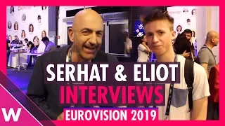 Serhat and Eliot interviews ahead of Eurovision 2019 grand final