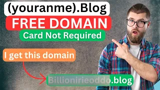 Free .blog domain| Free Domain Name website 2024 | Get Free Domain For Website | Domain and hosting