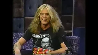 Sebastian Bach Late Night WIth Conan O'Brien 2000