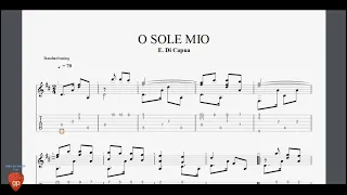 O Sole Mio - Guitar Pro Tab