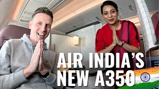 AIR INDIA's NEW AIRBUS A350 - A NEW BEGINNING!