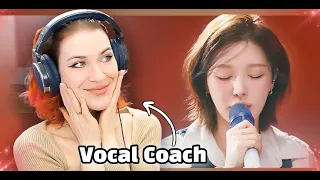 WENDY is the final boss of K-pop | Vocal Coach Reaction to Lee Mujin Service