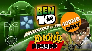 PPSSPP ben 10 game android mobile game video 2024 ben 10 protector of earth