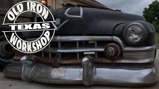 1950 Cadillac Hearse resurrection,part 9 “on the slab”