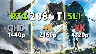 RTX 2080 Ti SLI - 8K vs. 4K vs. QHD // Test in 9 Games