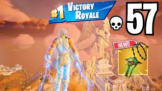 High Elimination ZEUS Solo vs Squads WINS Full Gameplay (NEW FORTNITE CHAPTER 5 SEASON 2)!