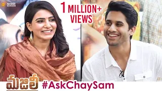 #AskChaySam | Naga Chaitanya & Samantha Love Tips to Fans | MAJILI Telugu Movie | SHINE screens