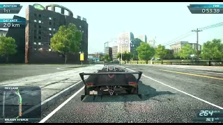 NFS MOST WANTED 2012 - Gameplay  Pagani Zonda R Race