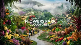 Singapore's Stunning Cloud Forest At Gardens By The Bay In 4k Hdr