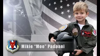 177th Fighter Wing, NJANG: Mikie "Moo" Paduani, Pilot For a Day
