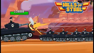 Hills Of Steel : Weekly Online Event Challenge - Boss Vs Hero Tanks #Hillsofsteel