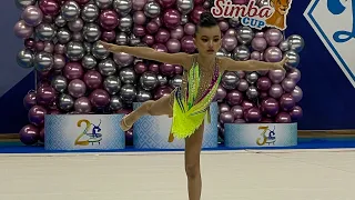 Выступление по художественной гимнастике Симба 2024 Уфа