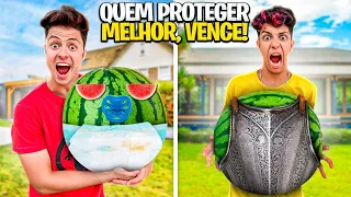 QUEM PROTEGER MELHOR SUA MELANCIA VENCE | LEOZINN VS ENALDINHO