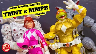 2022 TMNT x MMPR Morphed MIKEY & APRIL | PR Lighting Collection | Hasbro