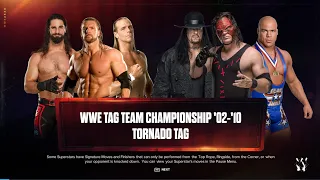 WWE 2K24 WWE TAG TEAM CHAMPIONSHIP 'D2-10TORNADO TAG