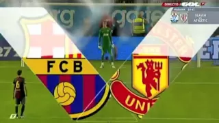 Barcelona vs Manchester United (0-0) 8-8-2012, Penales/Penalties (2-0) Amistoso/Friendly