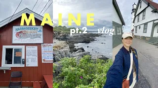Exploring MAINE day 3-4 ⚓ | the best lobster roll, Maine Beer Company, and the oldest lighthouse!