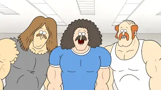 Regular Show - Muscle Man into Bodybuilder