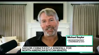 The 2021 Bitcoin Crash With Michael Saylor & Bloomberg Technology