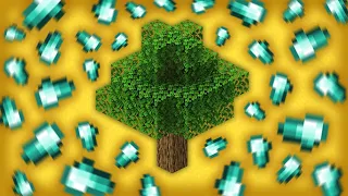 Minecraft Compact Claustrophobia | TURNING TREES INTO DIAMONDS #4 [Modded Questing Skyblock]