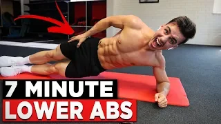 7min Lower Ab Workout (GET YOUR LOWER ABS TO SHOW!)