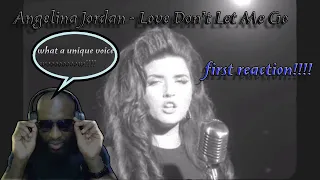 Angelina Jordan - Love Don't Let Me Go